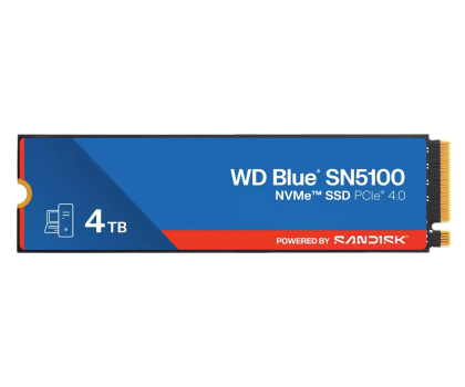 Dysk SSD Sandisk 4TB M.2 PCIe Gen4 NVMe Blue SN5100